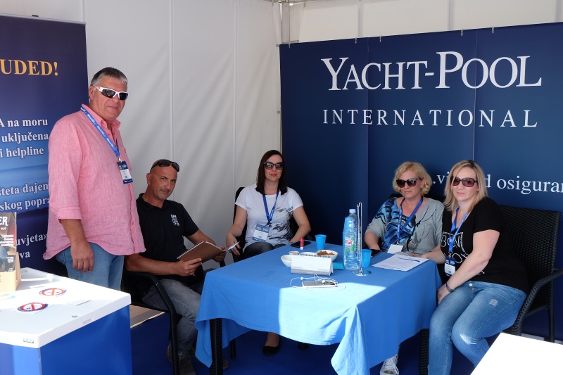 Yacht-Pool štand 19.0 Biograd Boat Show 2017.