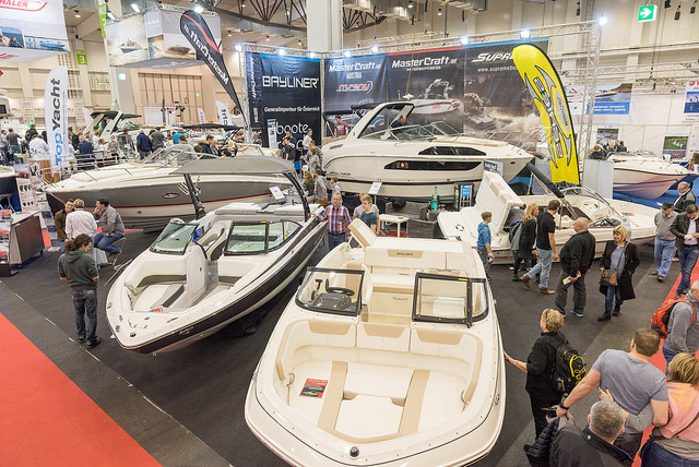 Đek Šurija visitedAustrian Boat Show 2018.