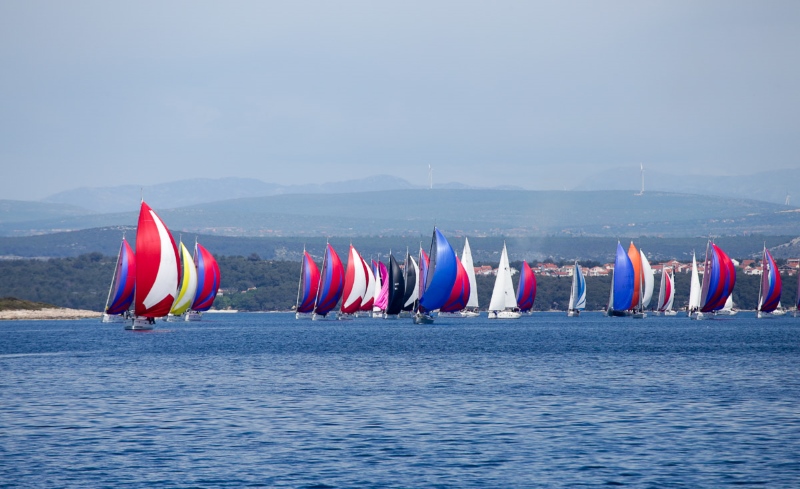 Yacht-Pool Kornati Cup 2017 spinaker