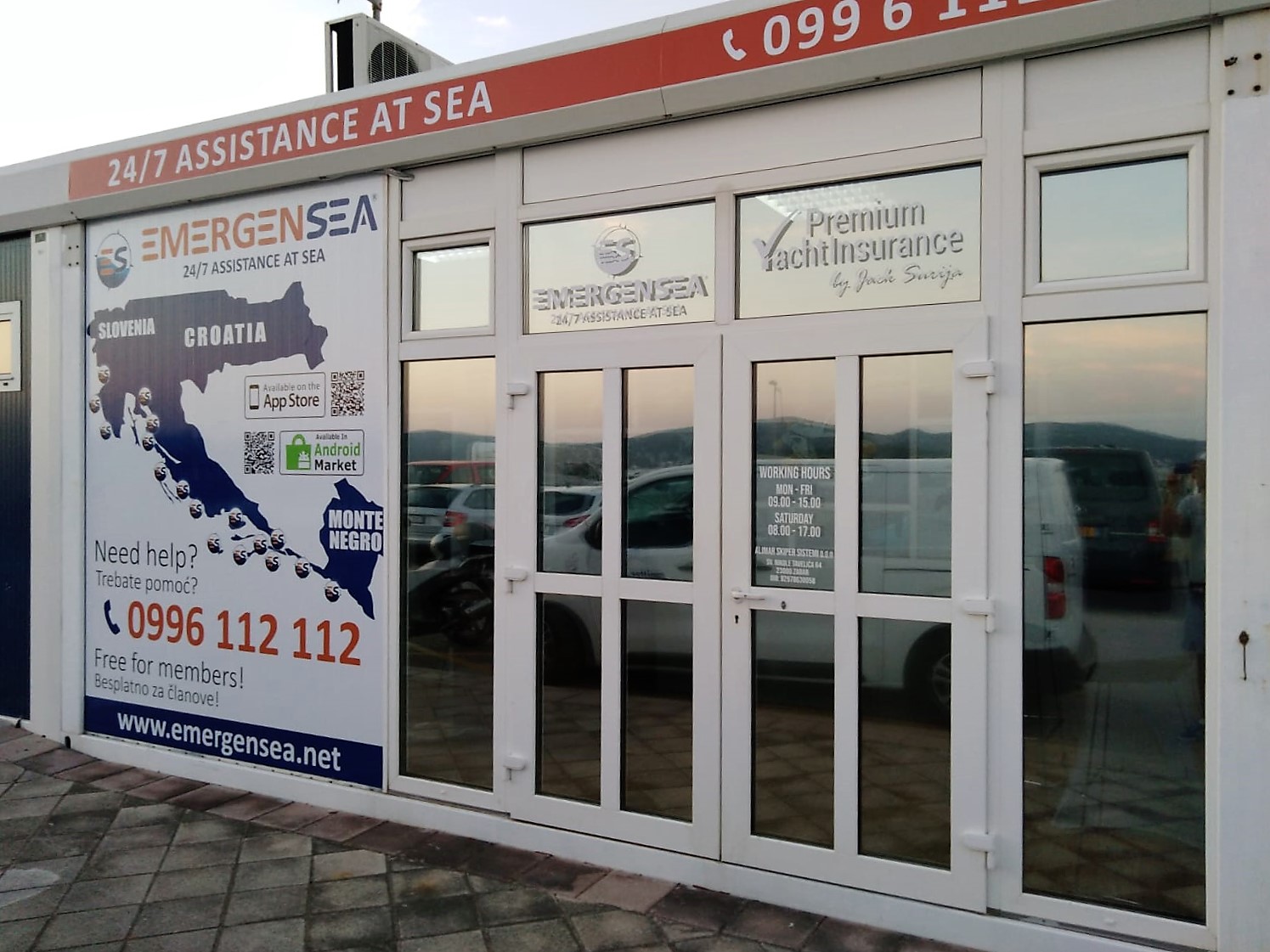 PYI zajednički ured Emergensea Marina Kornati Biograd