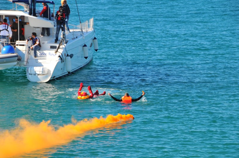 Yacht-Pool Safety at Sea osobe u opasnosti na 17. BBS 2015.
