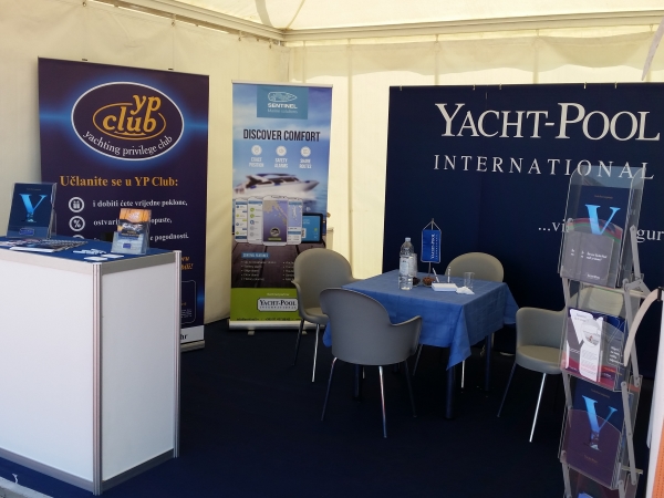 Yacht-Pool štand na 20. Internautici u Portorožu 2015.