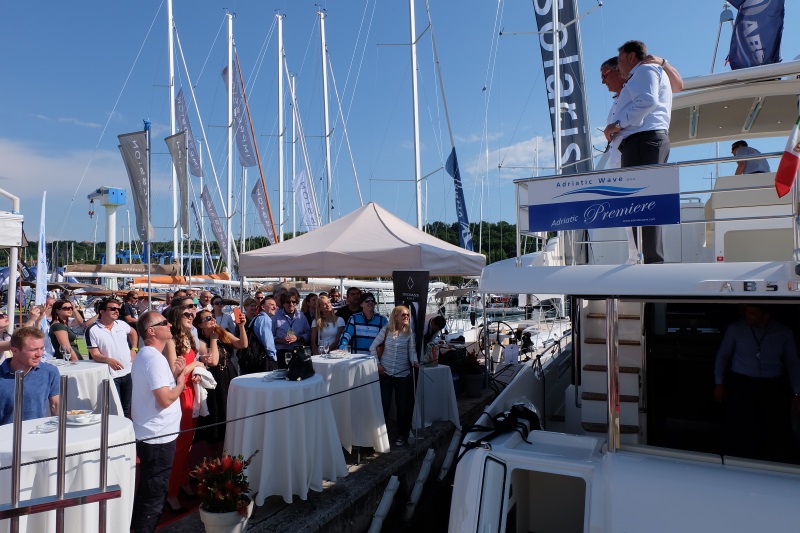 Yacht-Pool Adriatice Premiere Party Absolute Navetta 52