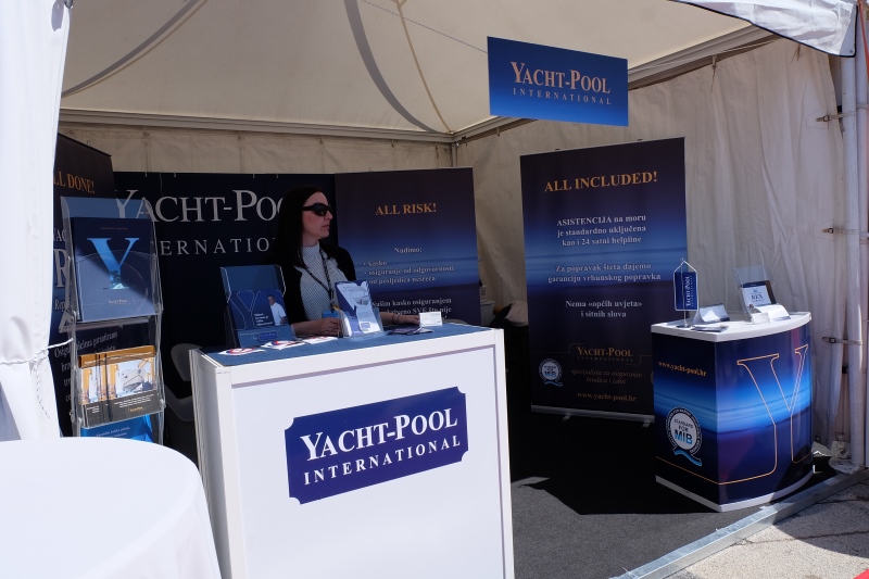 Yacht-Pool štand na Internautici 2017. Marina Portorož