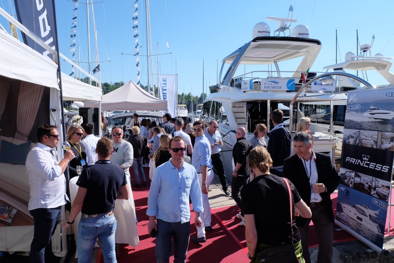 Yacht-Pool Party in Portorož at the boat show Internautica 2017.