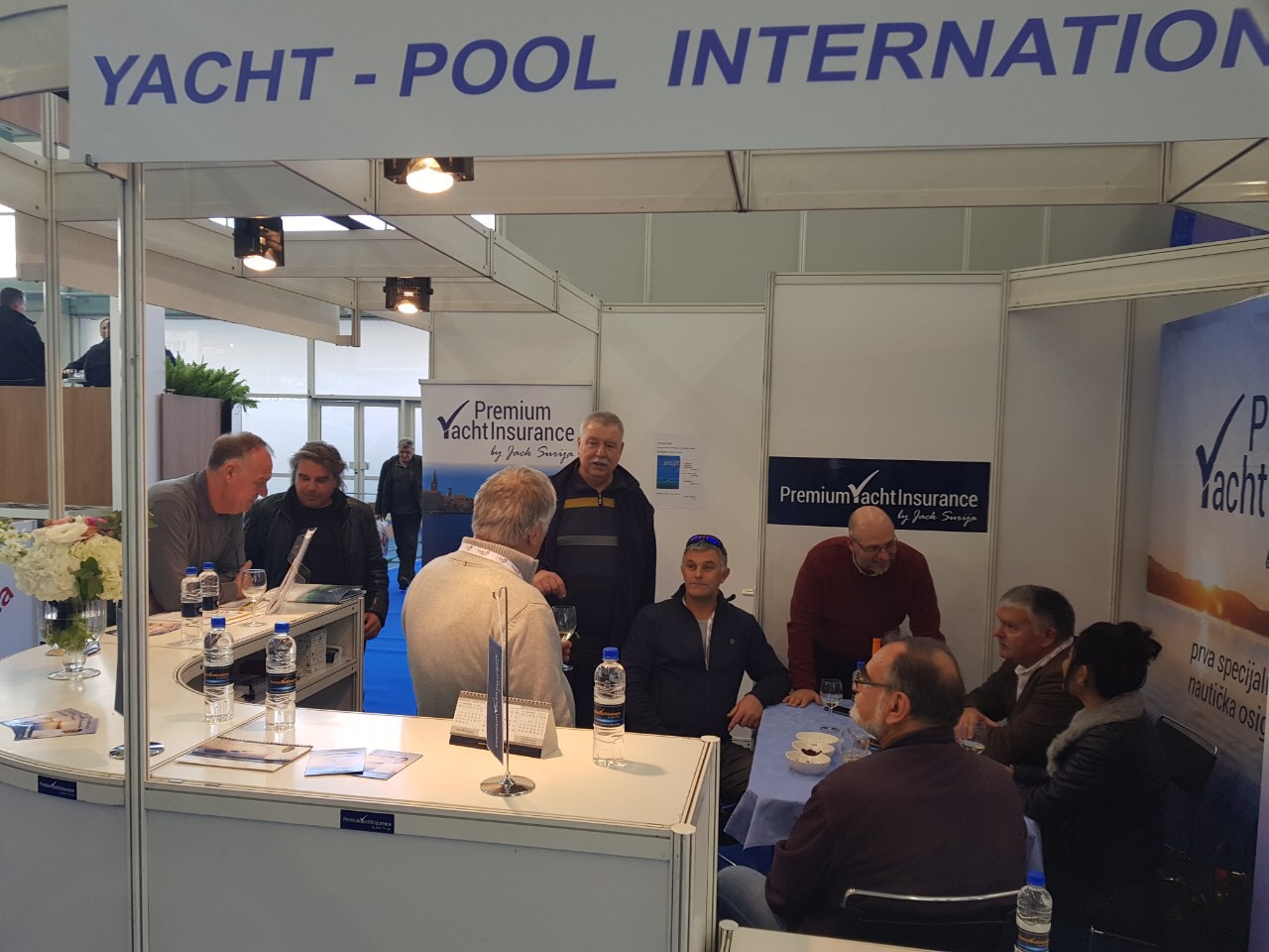 PYI stand at Zagreb boat show 2019 marine insurance