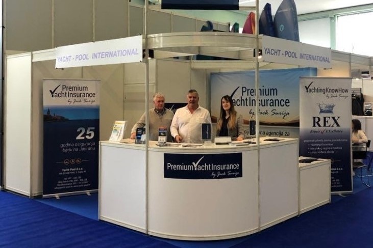 29. Nautika Zagreb Premium Yacht Insurance booth