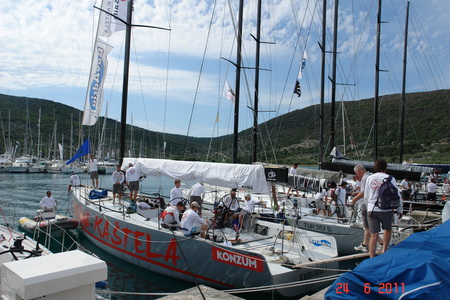 GS 56 Marina Kaštela s Matom Arapovom za timunom - na kraju peti na svijetu